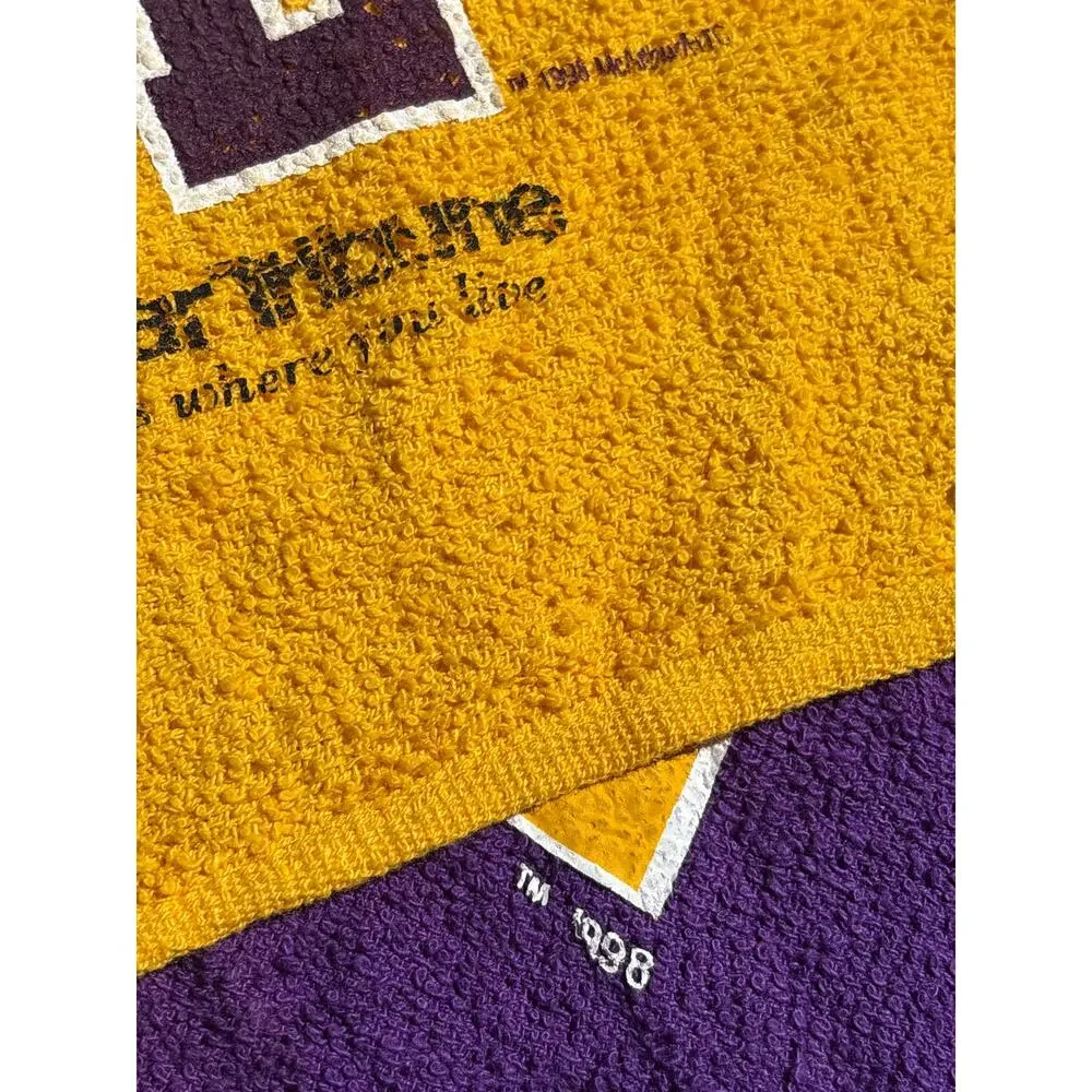 MINNESOTA VIKINGS SGA VTG 1998 PURPLE PRIDE TOWELS Rally Rags ManCave target